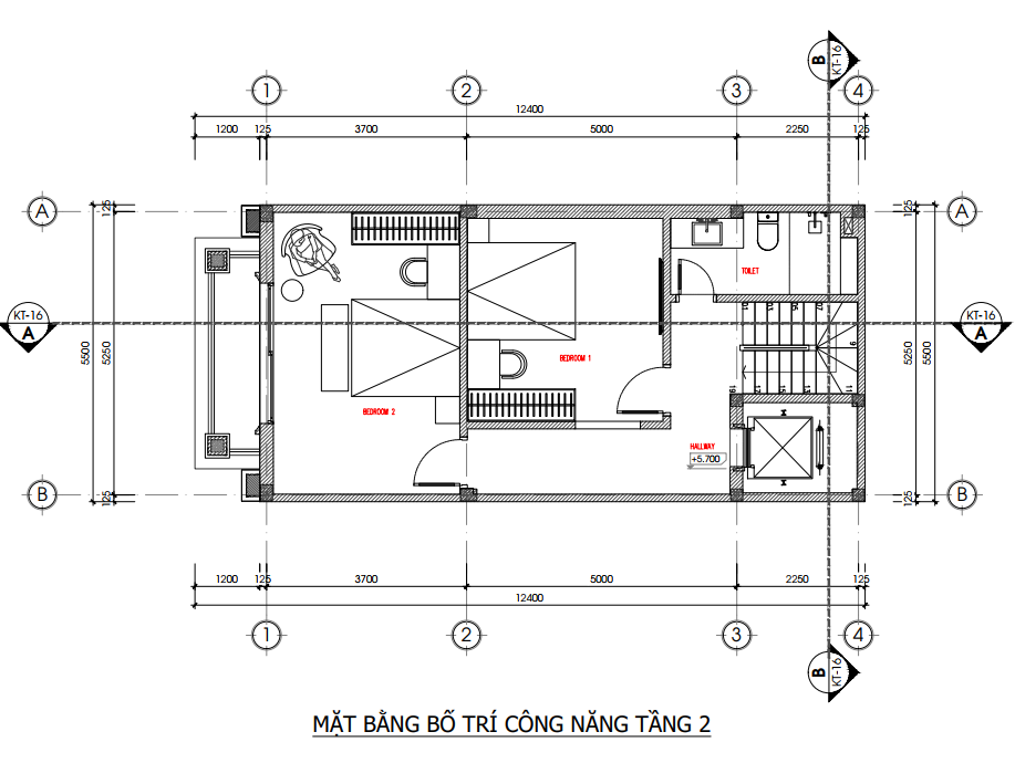 Dự án 5- 8 - Thiết kế nhà phố