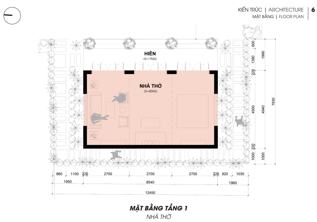Dự án 8 - 4 - NGUYỄN GIA VIÊN | khu nhà ở và nhà thờ