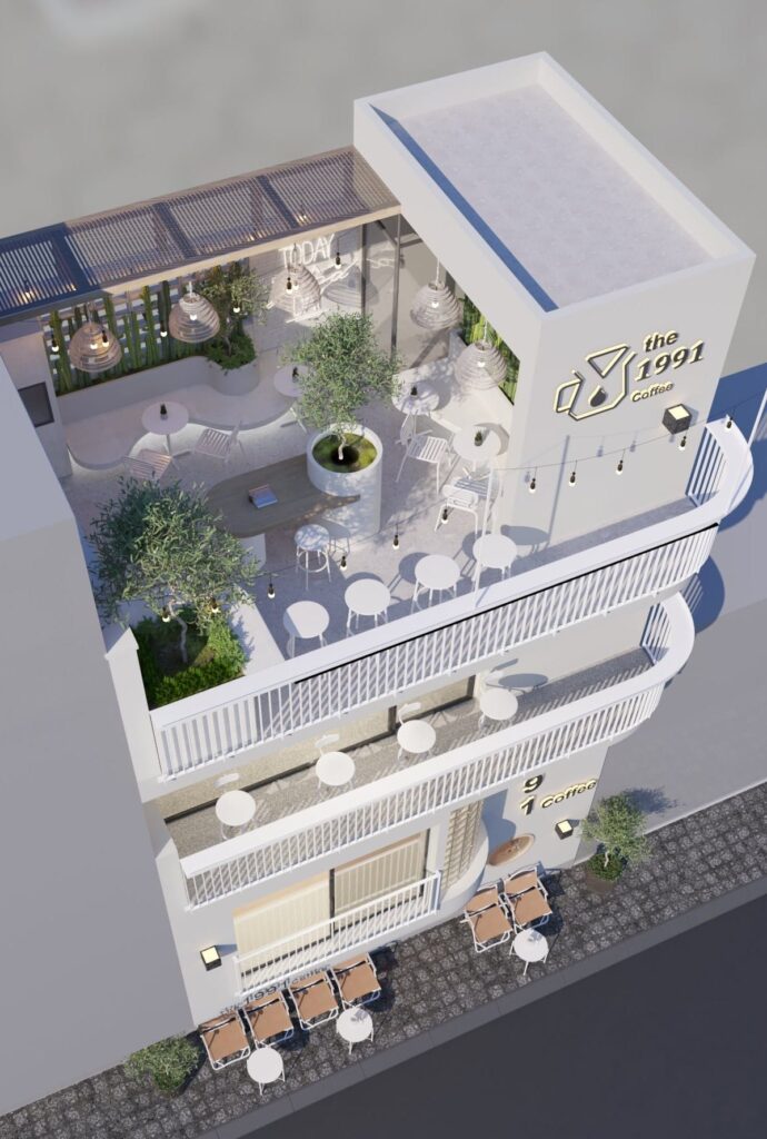 Dự á 9 - 5 - Thiết kế quán café | The Coffee House